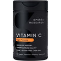 Sports Research High Potency Vitamin C 1000mg – Vegan Veggie Capsules, Non-GMO, Gluten Free, 240 Count