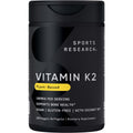 Sports Research Vitamin K2 MK-7 100mcg in Coconut MCT Oil – 120 Veggie Softgels