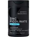 Sports Research Zinc Picolinate 50mg with Organic Coconut Oil – 120 Liquid Softgels