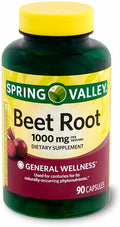 Spring Health Valley Beet Root Dietary Supplement 1000 mg | 90 Count + Your Vitamin Guide©