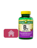 Spring Valley Vitamin B12 Quick-Dissolve Tablets 2,500 mcg Cherry Flavor - 120 Count