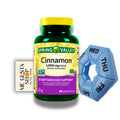 Spring Valley Cinnamon 1000 mg - 400 Count Capsules with Pill Organizer