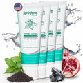 SprinJene Natural Total Care Toothpaste – Fluoride, Black Seed Oil & Zinc | Made in USA (4 Pack)