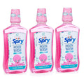 Spry Natural Xylitol Mouthwash - Fluoride Free, Enamel Support, Bubble Gum (16 fl oz, Pack of 3) - Alcohol-Free