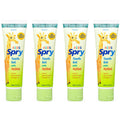 Spry Natural Xylitol Toothpaste for Baby, Toddler & Kids – Fluoride Free Tooth Gel, 4 x 2 oz