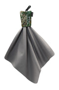 SPUDZ Classic Microfiber Lens Cleaner – Clip-On Pouch, Washable | 10x10 in Alpine Mountain Camo
