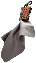 SPUDZ Ultra Microfiber Lens Cleaner – Closable Pouch, Clip-On, 6x6 in | Trout Skin