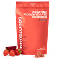 SquatGummi Creatine Monohydrate Gummies – 5g per Serving, Strawberry