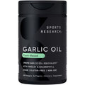 Sports Research Odorless Garlic Oil Pills 1000mg – Parsley & Chlorophyll, Vegan, Non-GMO