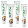 Sri Sri Tattva Sudanta Herbal Toothpaste – SLS Free & Fluoride Free Ayurvedic (200 g Pack of 4)