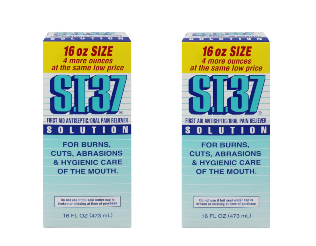 ST 37 First Aid Antiseptic Solution 16 oz (Pack of 2)