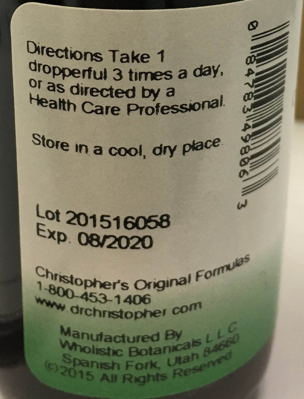 St. John's Wort Glycerite 2 oz | Dr. Christopher's Herbal Extract
