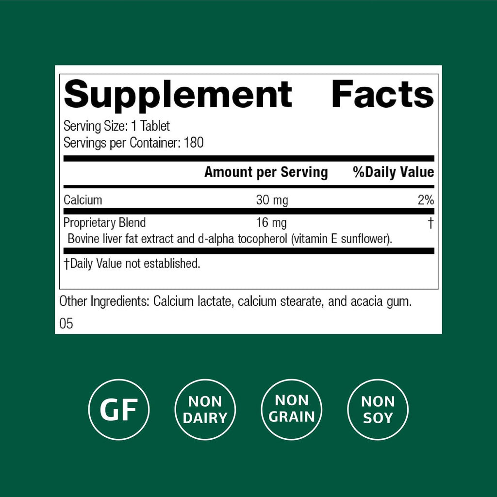 Standard Process Antronex – Liver Health Supplement | Gluten-Free, Non-Dairy, Non-Soy | 180 Tablets