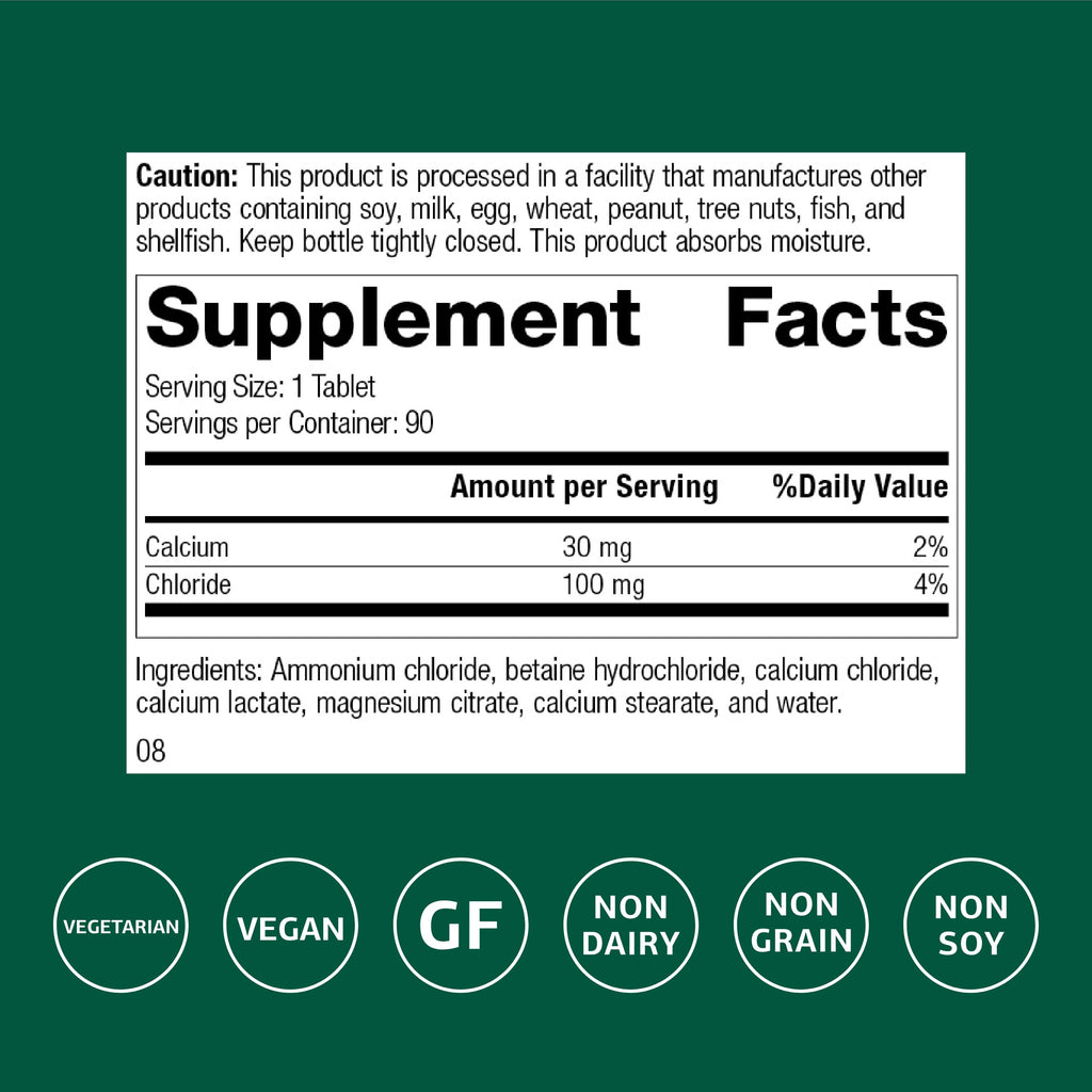 Standard Process Cal-Amo: Cellular Health & Lung Support, 90 Tablets