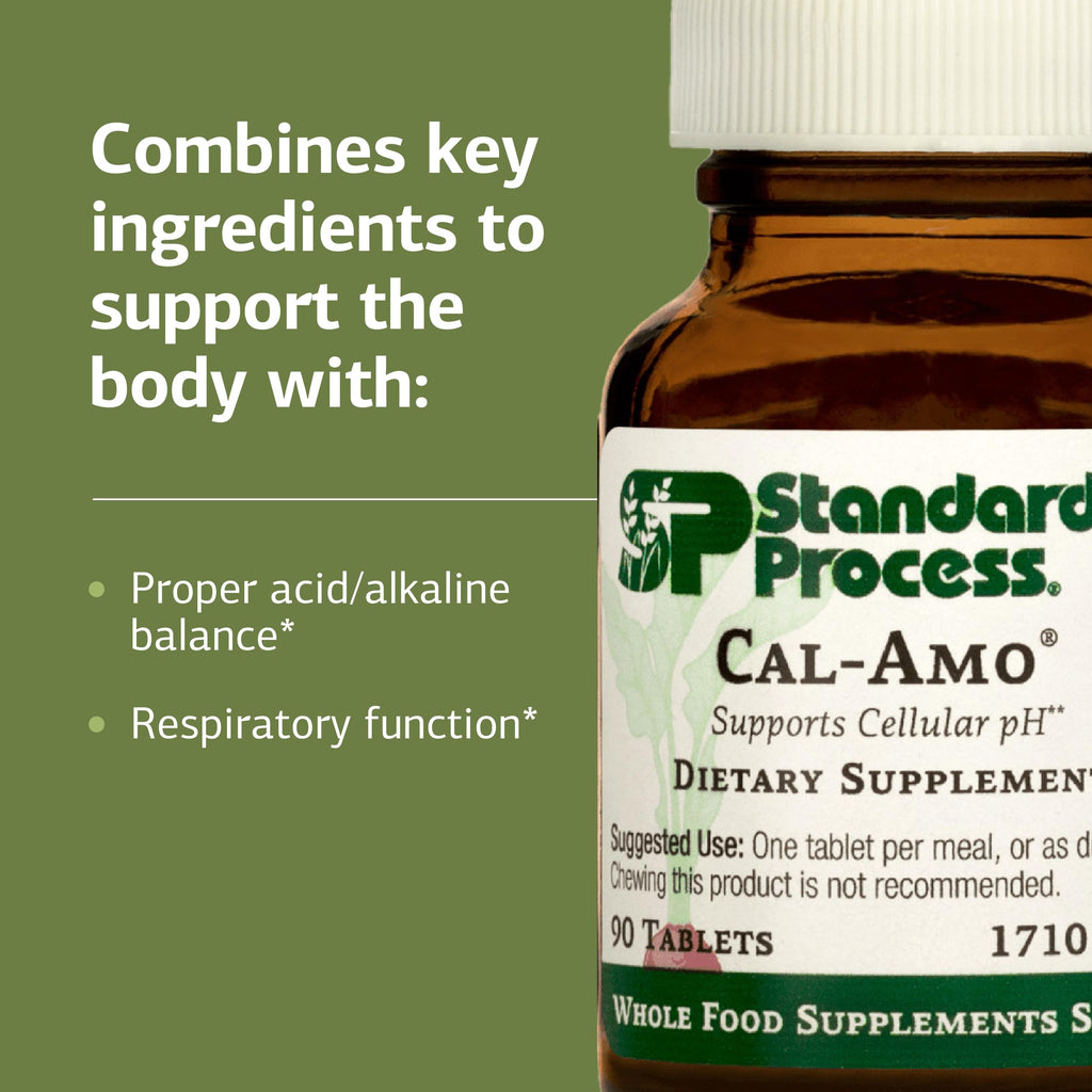 Standard Process Cal-Amo: Cellular Health & Lung Support, 90 Tablets