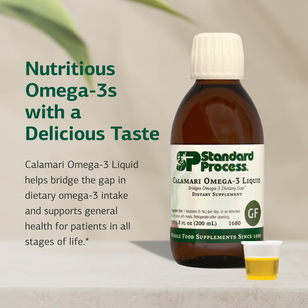 Standard Process Calamari Omega-3 Liquid – Heart & Brain Health