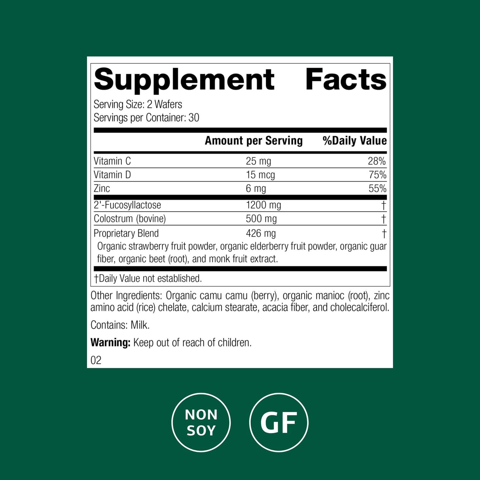 Standard Process Inc. Children's Immune - 60 Wafers | Immune Support for Kids