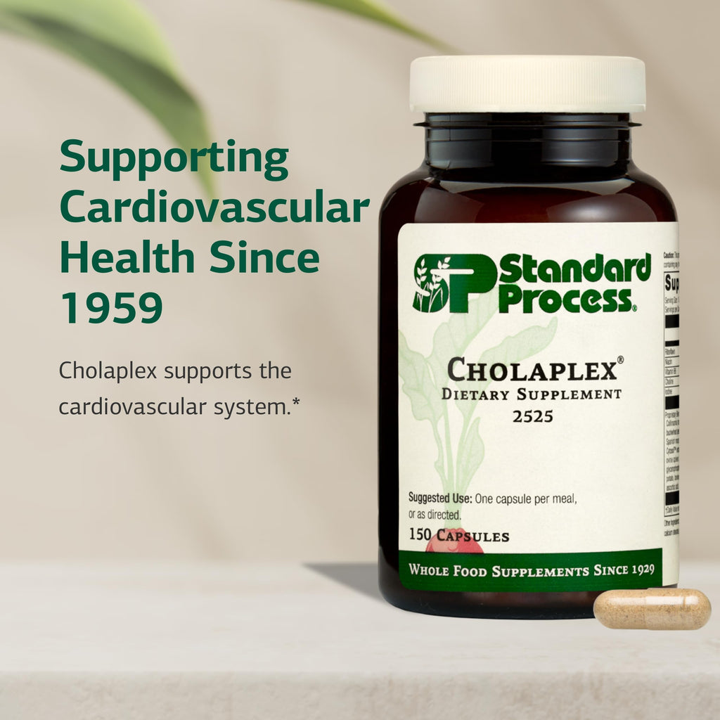Standard Process Cholaplex – Heart Health & Liver Support | 150 Capsules