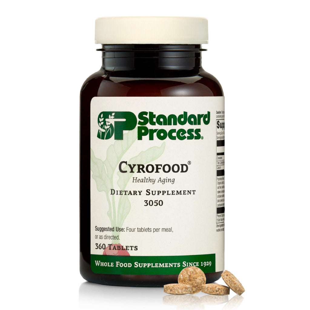 Standard Process Cyrofood - Healthy Aging Support Supplement | Whole Food-Based, 360 Tablets