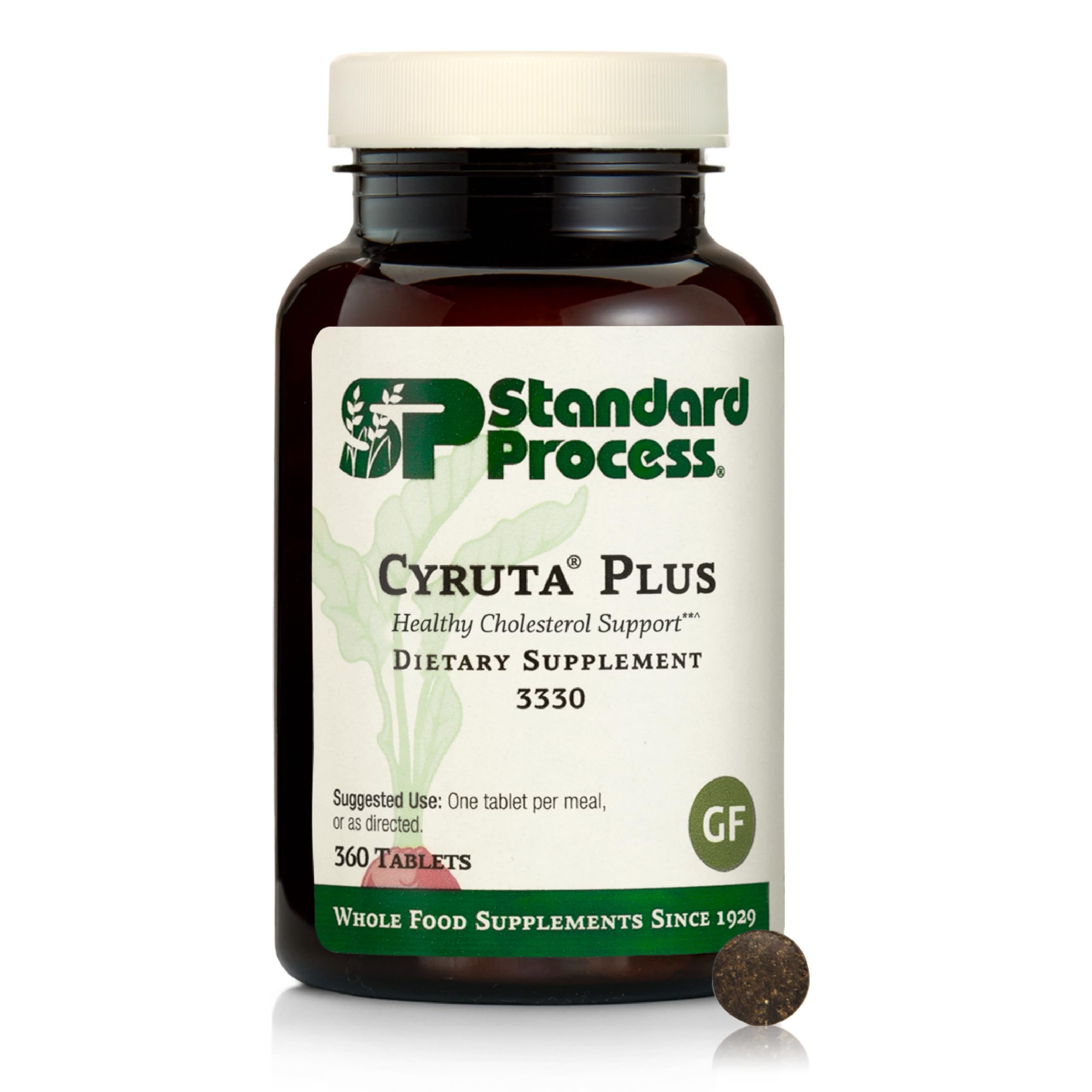 Standard Process Cyruta Plus - Capillary & Circulation Support - Gluten-Free, Non-Dairy & Non-Soy - 360 Tablets