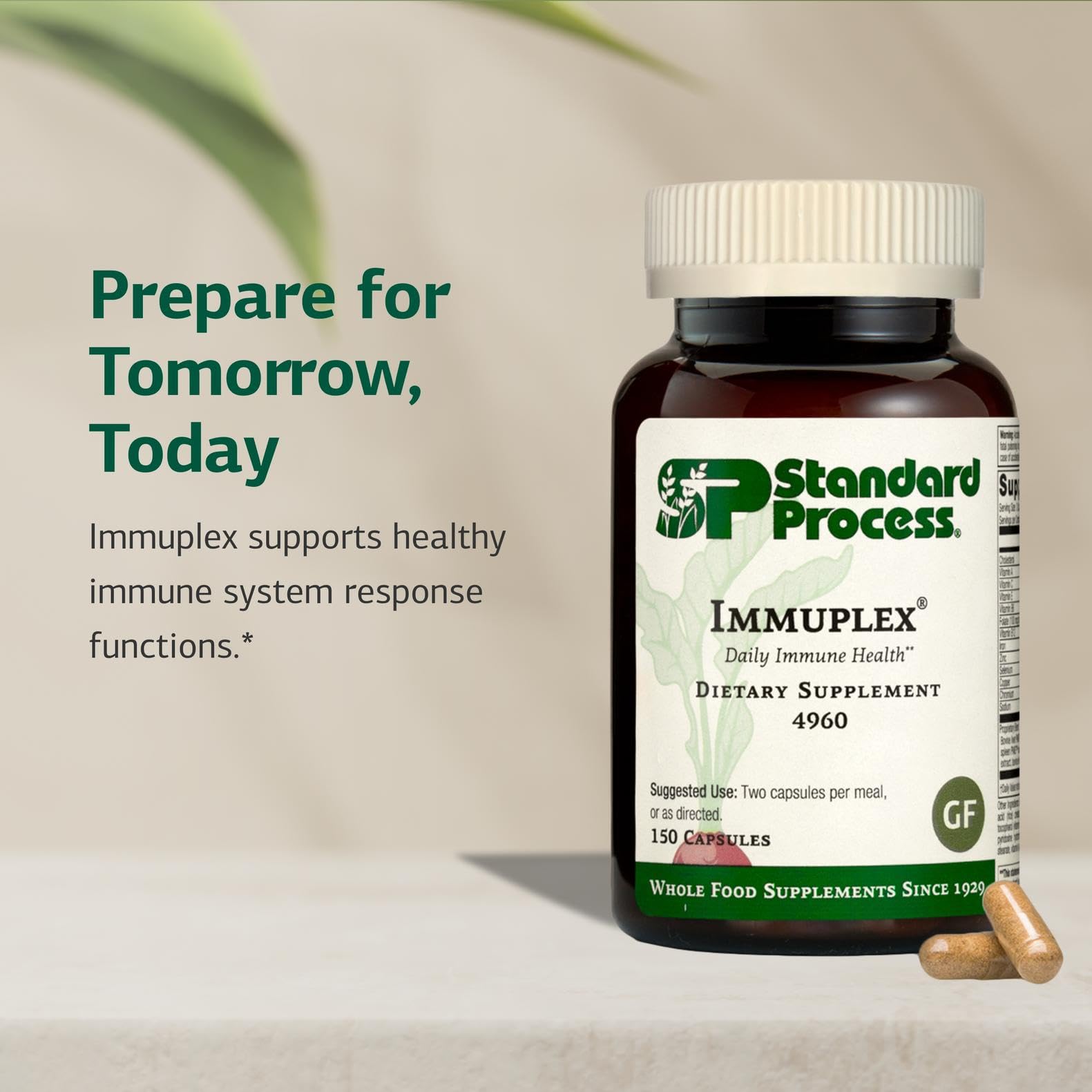 Immuplex – Standard Process Inc. | Daily Immune Support, 150 Capsules