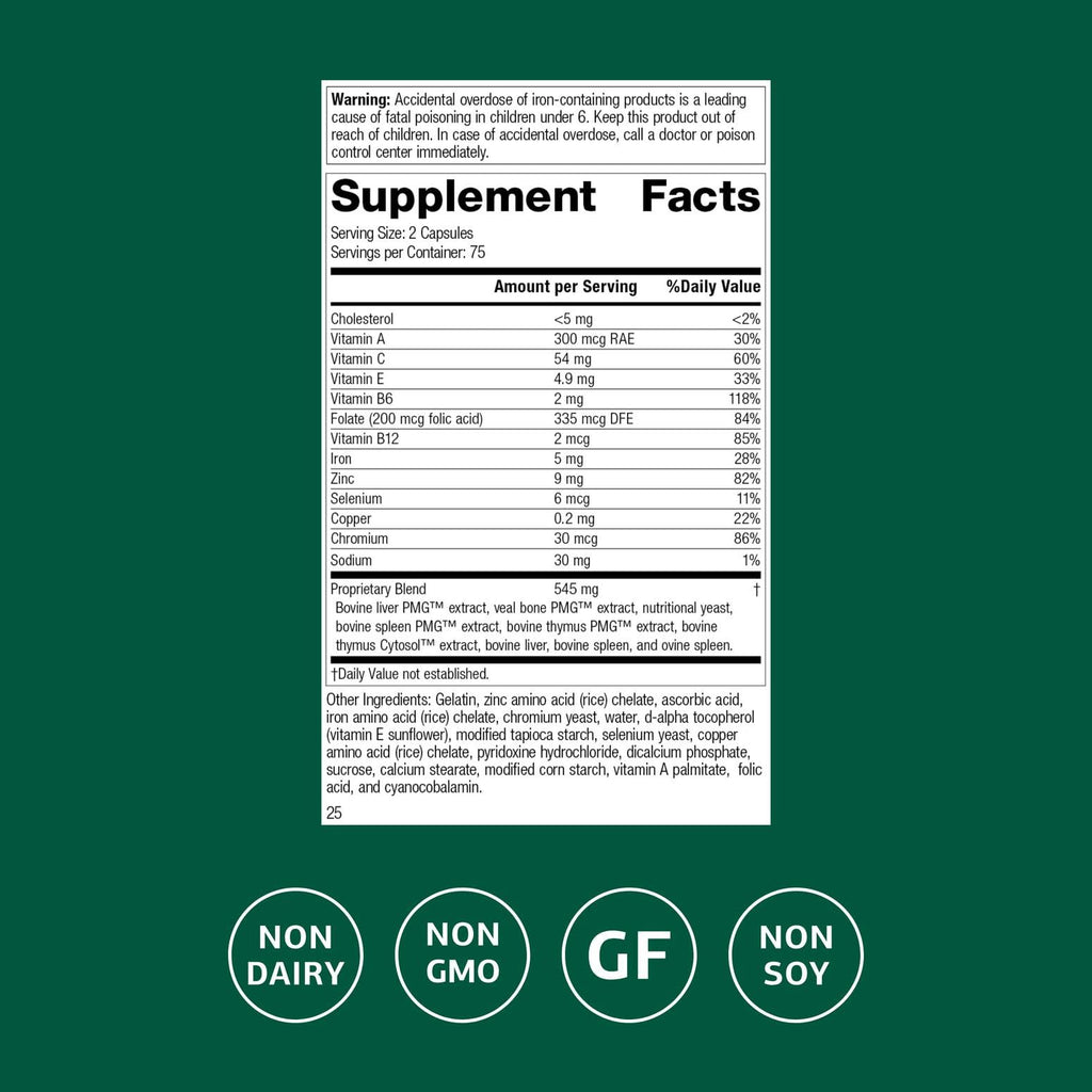 Immuplex – Standard Process Inc. | Daily Immune Support, 150 Capsules