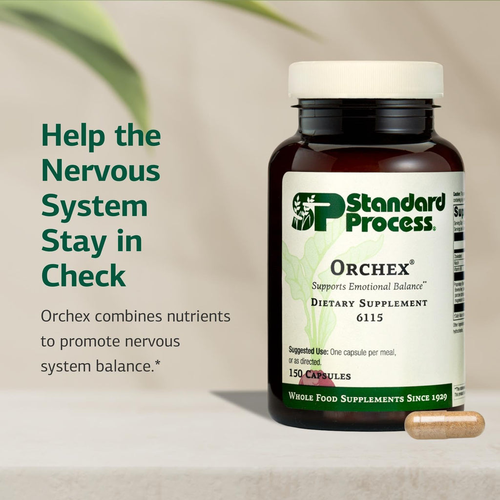 Standard Process Orchex - 150 Capsules | Calming Support & Focus