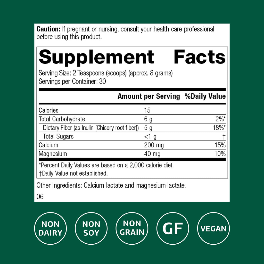 Standard Process Prebiotic Inulin – Gut Health & Immune Support