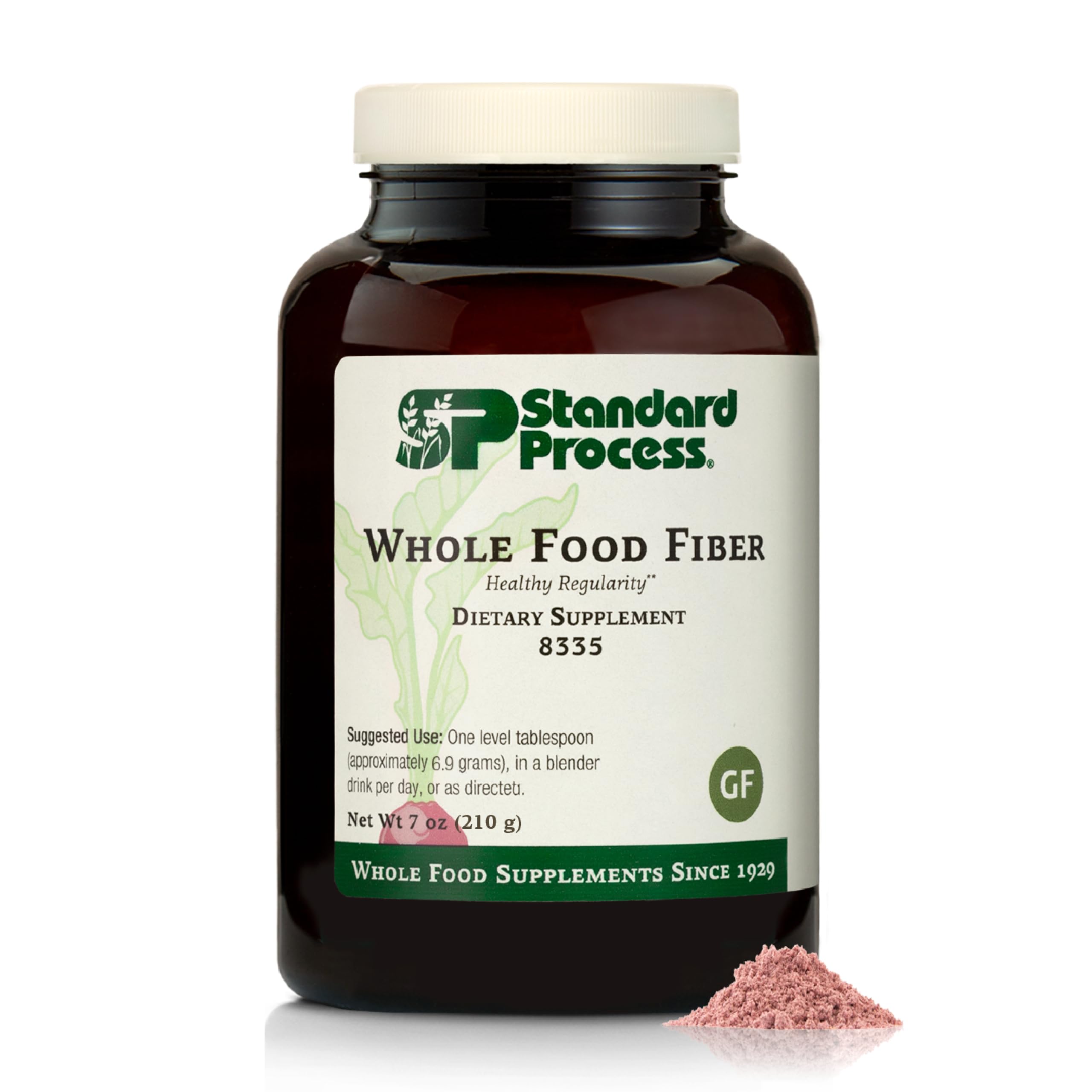 Standard Process Whole Food Fiber – Daily Fiber Supplement for Digestive Health & Gut Support | 7 oz