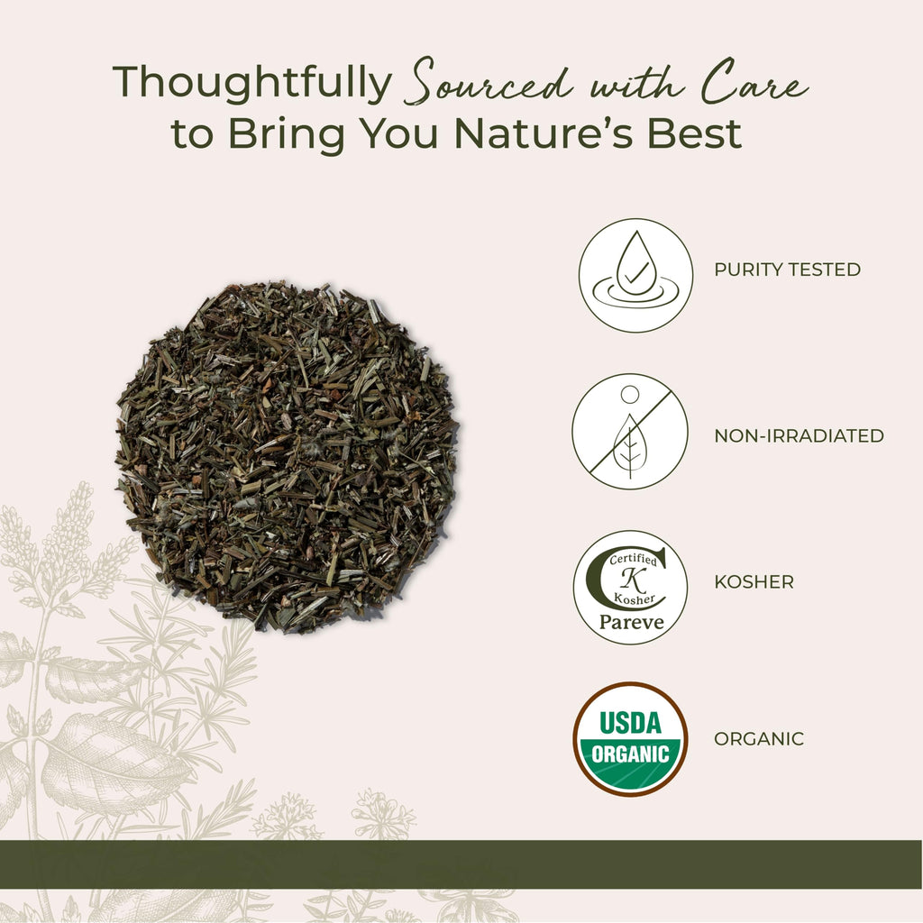 Starwest Botanicals Cleavers Herb Organic - Dried Loose Leaf, 4 oz