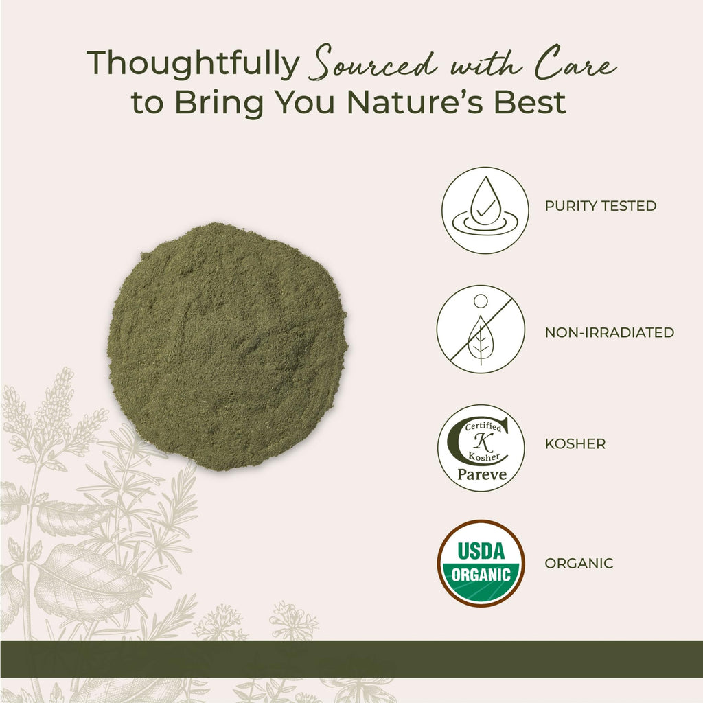 Starwest Botanicals Organic GreenPower Blend - 1 lb Green Superfood Powder | Non-GMO