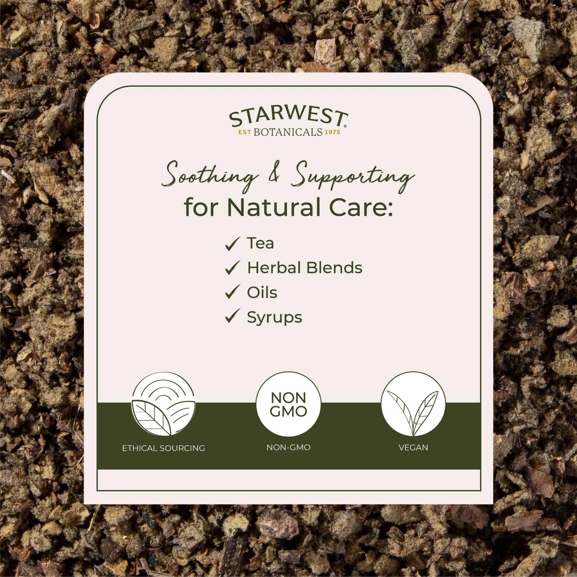 Starwest Botanicals Wildcrafted Mullein Leaf - 1 lb Bulk, Kosher