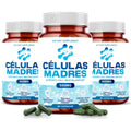 Stem Cell Supplements 500mg (180 Caps) – Anti-Aging & Longevity | Spirulina & Chlorella | Celulas Madre
