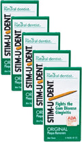 Stim-U-Dent Plaque Removers (Pack of 5) - Minty Dental Picks