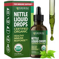 Stinging Nettle Leaf Extract Liquid Drops – Organic Immune Support & Prostate Health (1 oz)