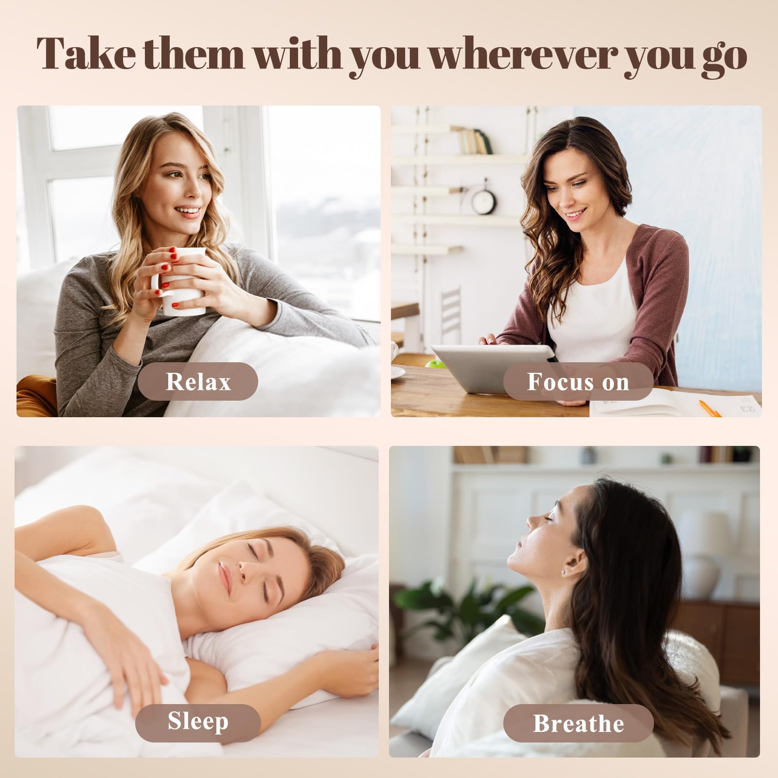 Essential Oil Roll-On Blend – Focus, Mood, Sleep | Gifts for Women & Men