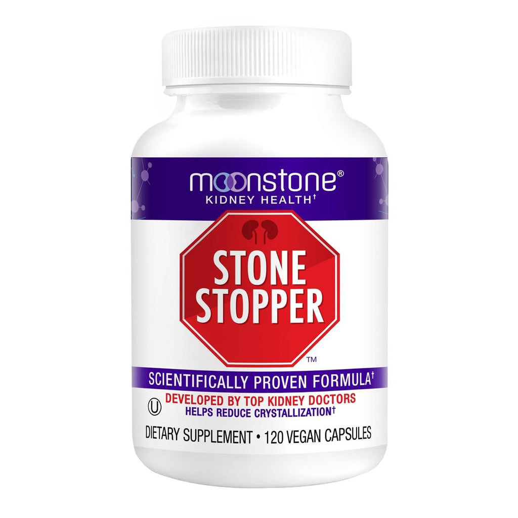 Stone Stopper Capsules – Kidney Stone Prevention, 120 Count (30 Day Supply)