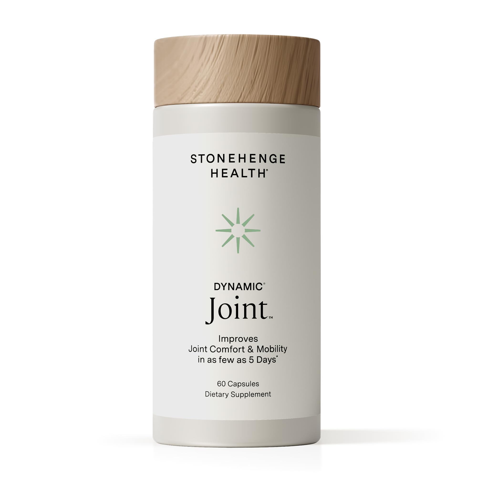 Stonehenge Health Dynamic Joint Health Supplement – Fast-Acting AprèsFlex Boswellia, Collagen & Turmeric – 60 Capsules
