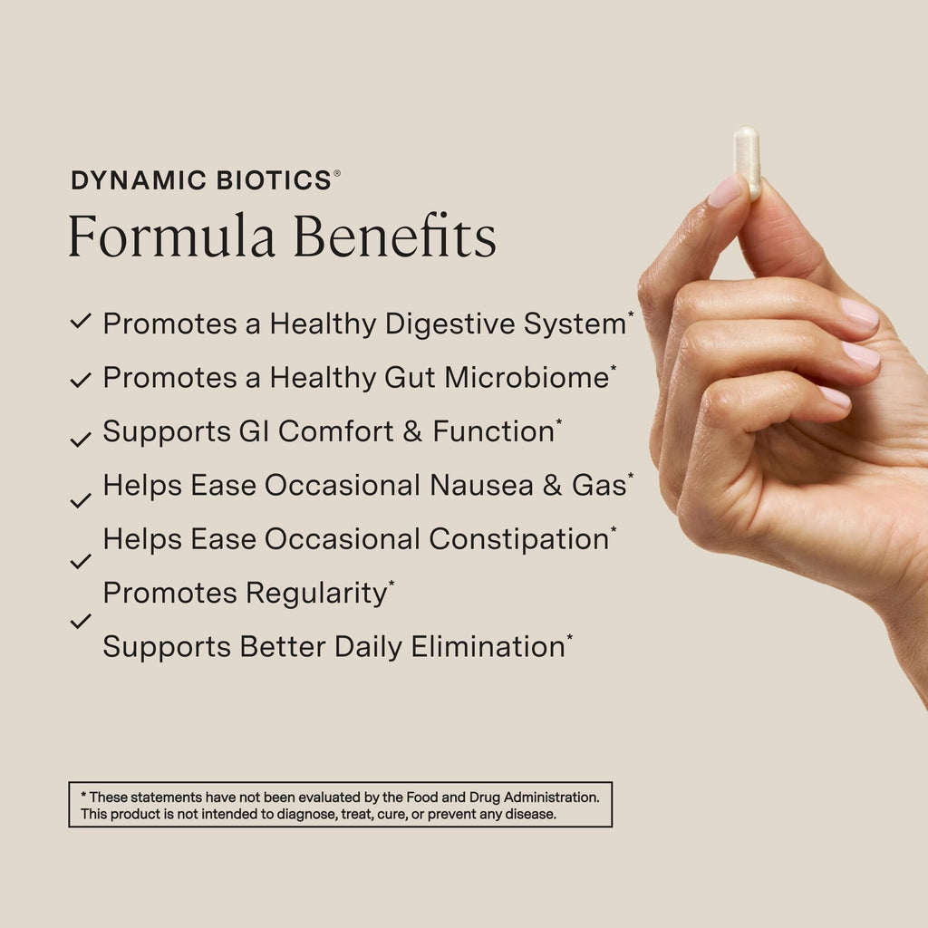 Stonehenge Health Dynamic Biotics Probiotics 55B CFU | 16 Strains, Prebiotic, Delayed-Release Veggie Capsules
