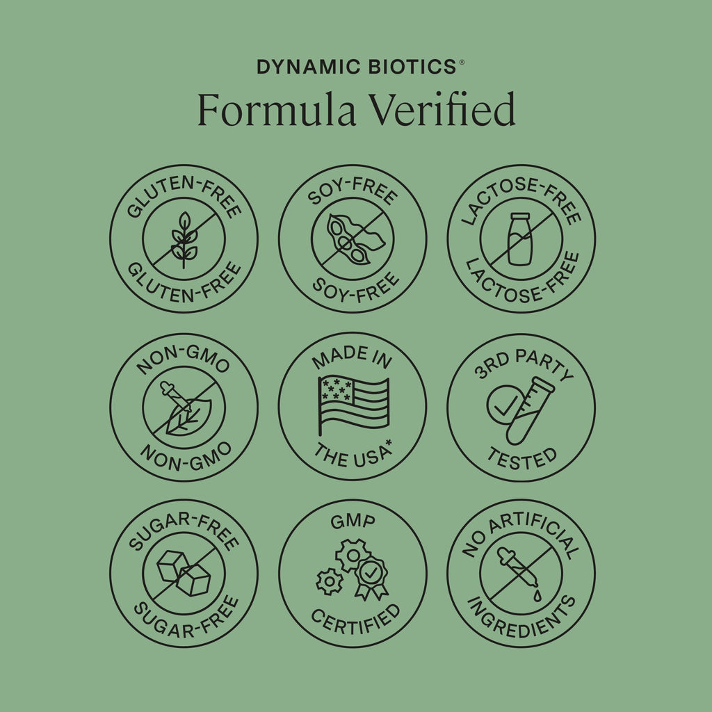 Stonehenge Health Dynamic Biotics Probiotics 55B CFU | 16 Strains, Prebiotic, Delayed-Release Veggie Capsules