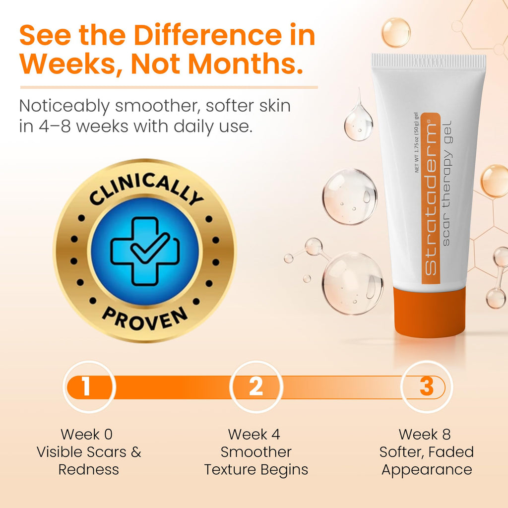 Strataderm Professional Scar Therapy Gel | For Old & New Scars, 50 g