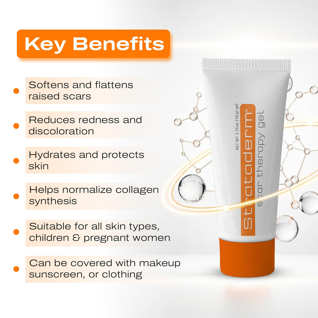 Strataderm Professional Scar Therapy Gel | For Old & New Scars, 50 g
