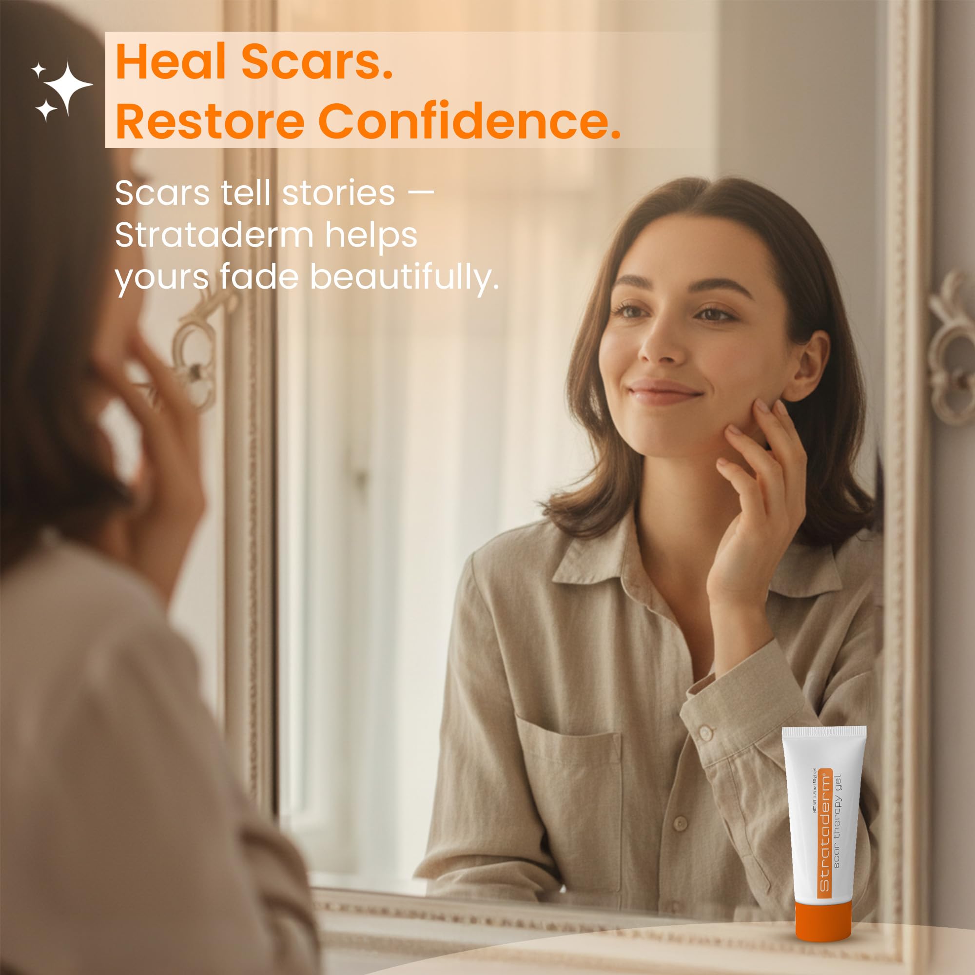Strataderm Professional Scar Therapy Gel | For Old & New Scars, 50 g