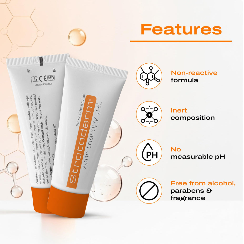 Strataderm Professional Scar Therapy Gel | For Old & New Scars, 50 g