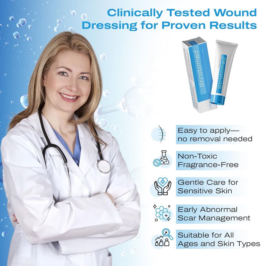 Stratamed Advanced Film-Forming Wound Dressing | Flexible Protective Layer for Open Wounds & Damaged Skin | 50g