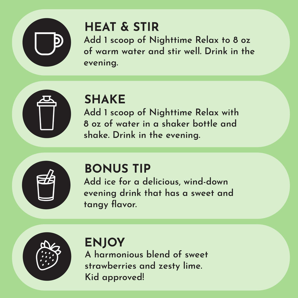 Strawberry Limeade Nighttime Relax