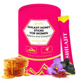 Strawberry Shilajit Honey Sticks for Women – Saffron, Shatavari Extract & Shilajit Resin, 30 Sticks, Energy & Hormone Balance
