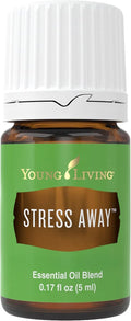 Young Living Stress Away Essential Oil Blend - 100% Pure, Vanilla-Lime Aroma, 5ml (Diffuser & Topical Use)