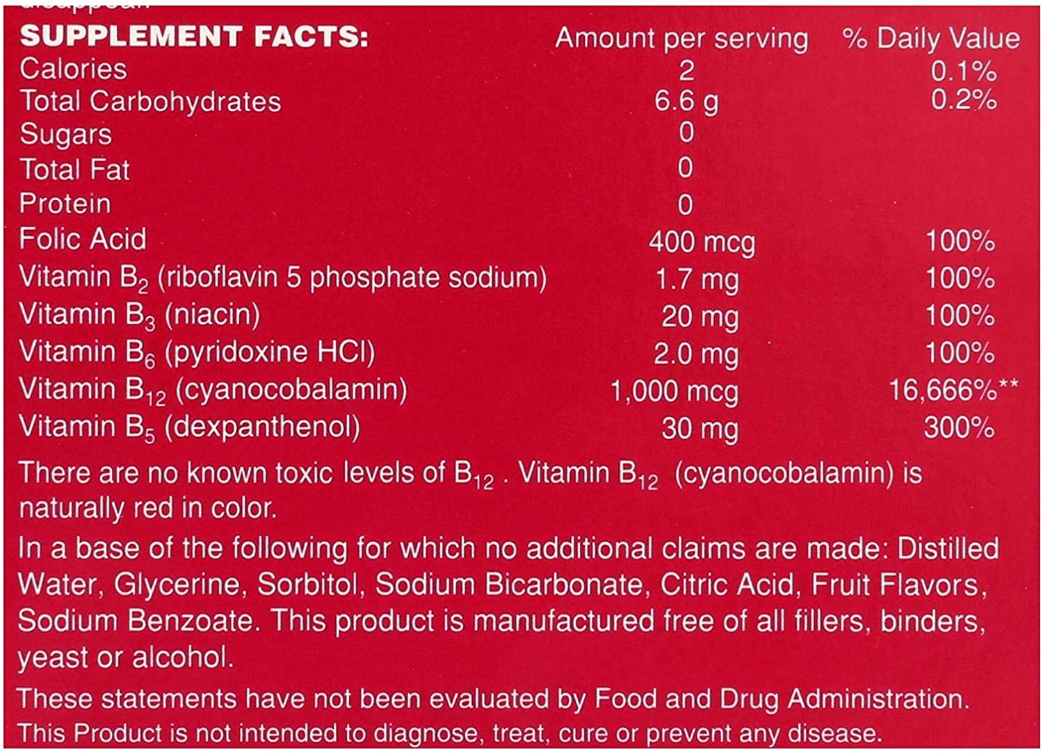 Sublingual B-Total Twin Pack - 2 fl oz | Berry Flavor, Caffeine-Free Vitamin B-12 Energy Drops