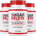 Sugar Delete Capsules (3 Pack) – Official Supplement, All-Natural Formula